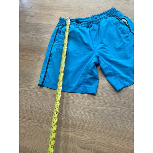 Lululemon Pace Breaker Shorts Mens Size Extra Large Blue dye Unlined 7" Gym - Picture 2 of 6